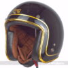 NO.208 BLACK WITH GOLD RIM (Leather Lining) - Image 3