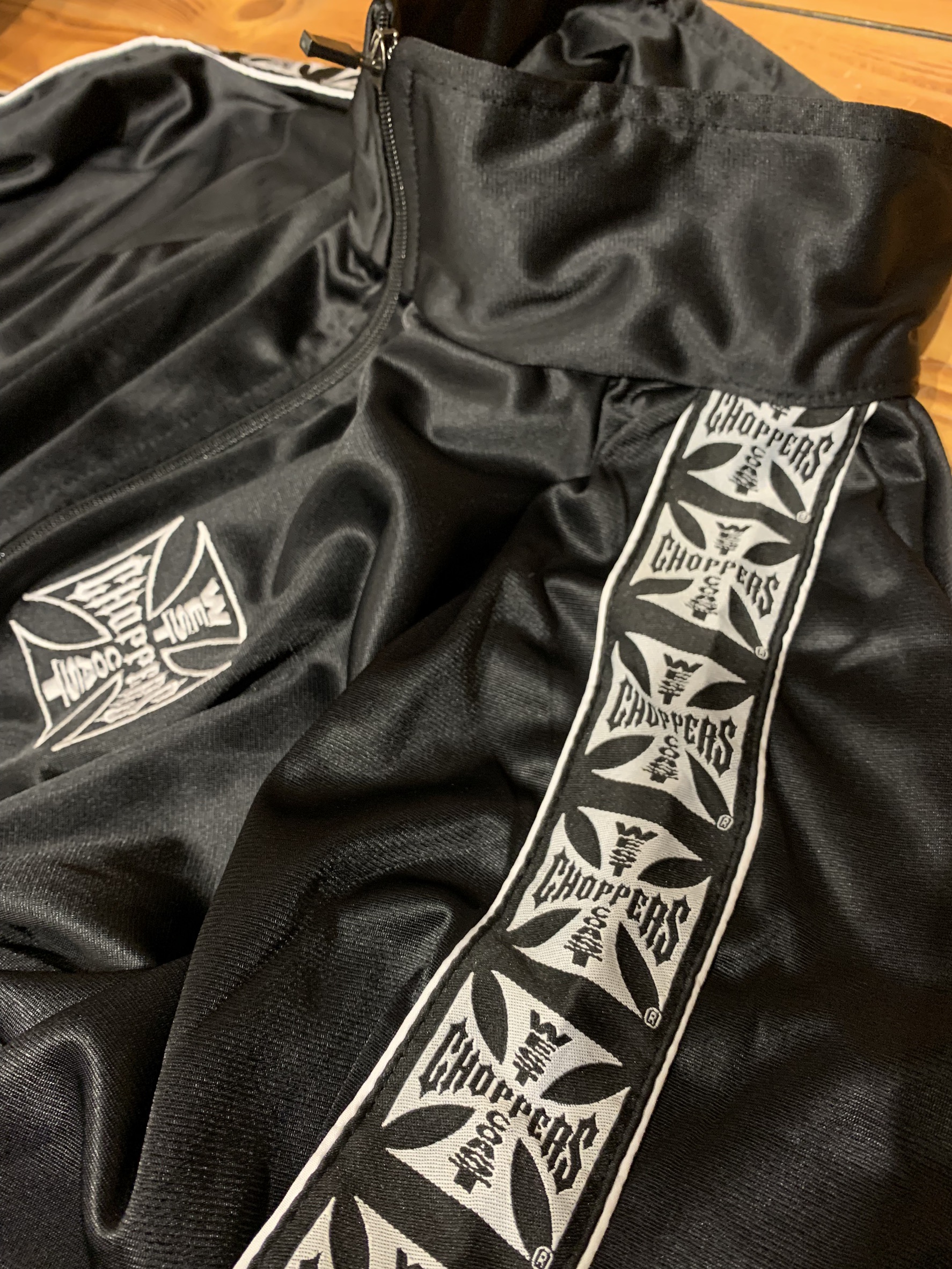 WCC OG Tracksuit Jacket - Black - Image 4